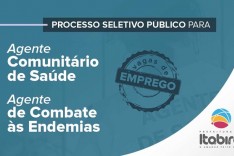 Confira o local da prova para o processo seletivo de agentes comunitário e de combate às endemias